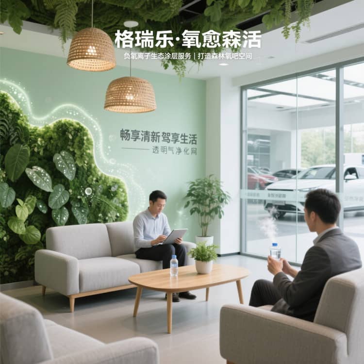 格瑞樂?氧愈森活 - 汽車 4S 店空氣凈化解決方案：讓每一次體驗都沉浸在森林般的清新里