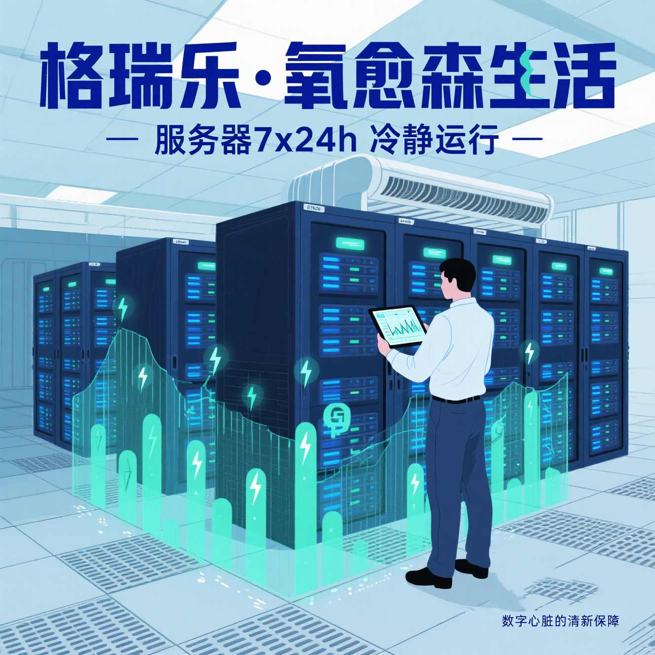 格瑞樂?氧愈森活 - 數(shù)據(jù)中心空氣凈化解決方案：讓每一次運算都沉浸在森林般的潔凈里