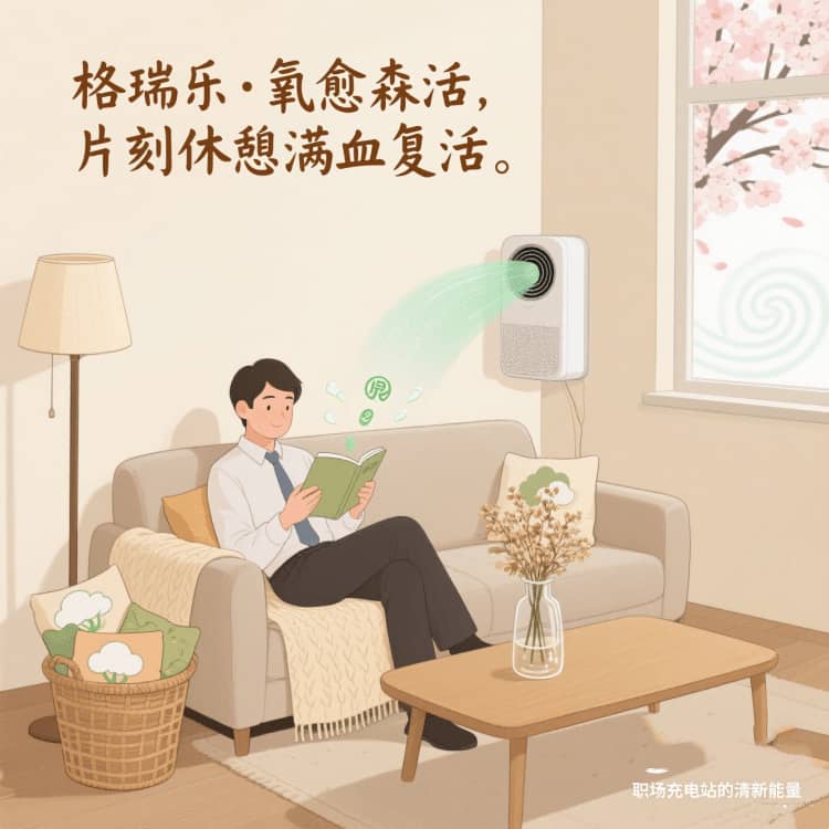 格瑞樂(lè)?氧愈森活 - 休息室空氣凈化解決方案：讓每一刻休憩都沉浸在森林般的愜意里